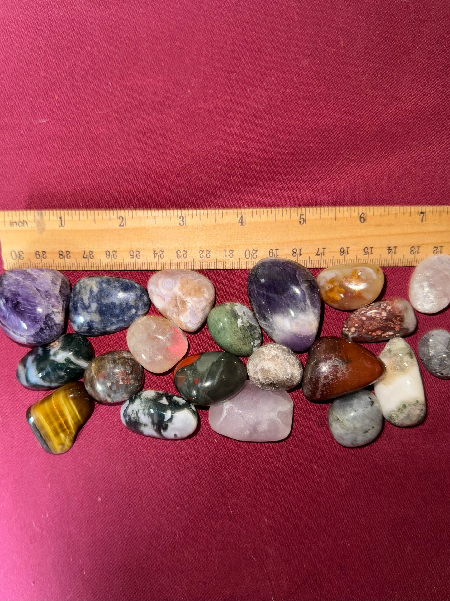 Healing 8mm Crystal Bracelet Sets w/ 3 Free Crystal Tumbles
