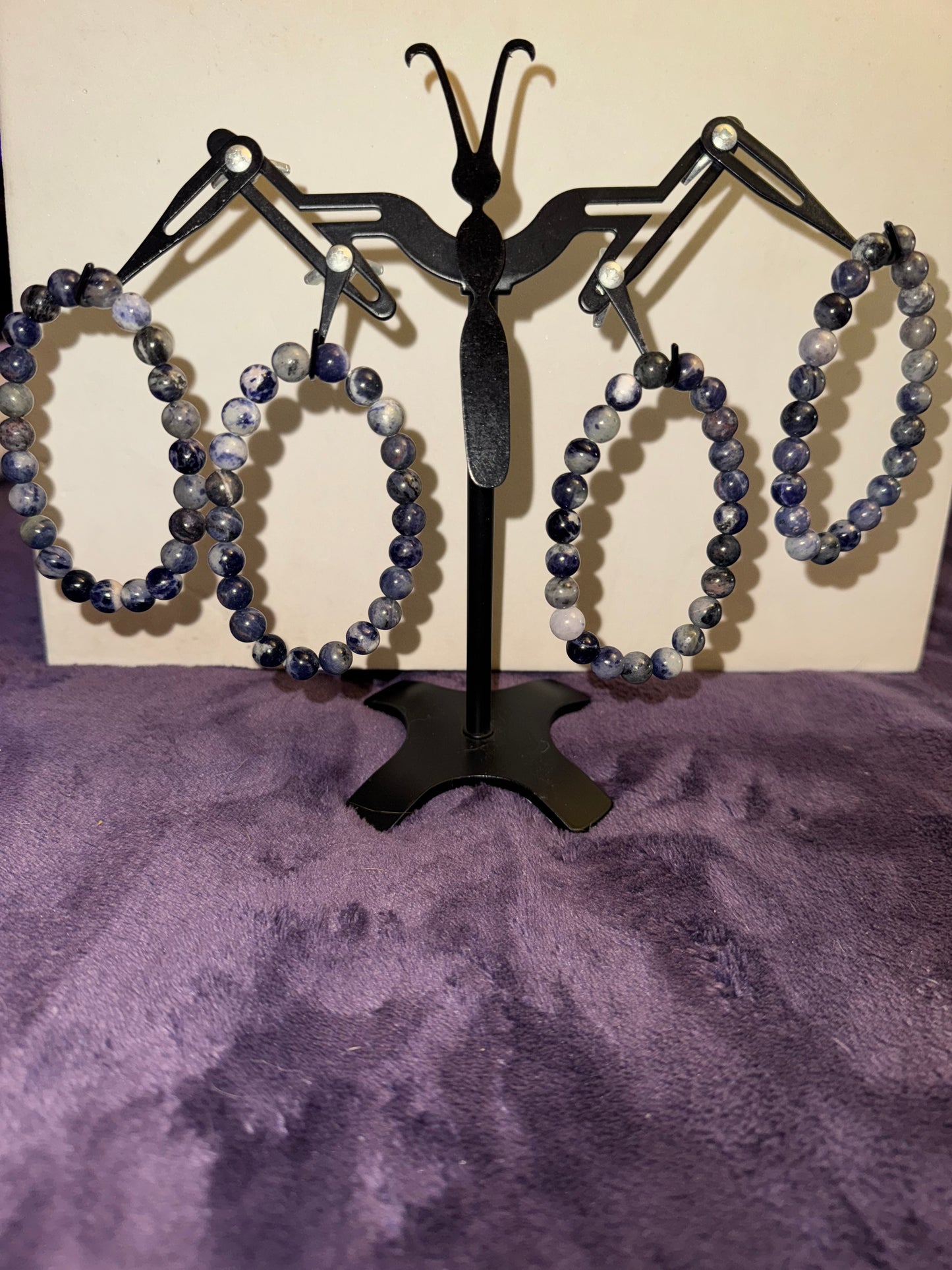 Sunset Sodalite 8mm Bead Bracelets