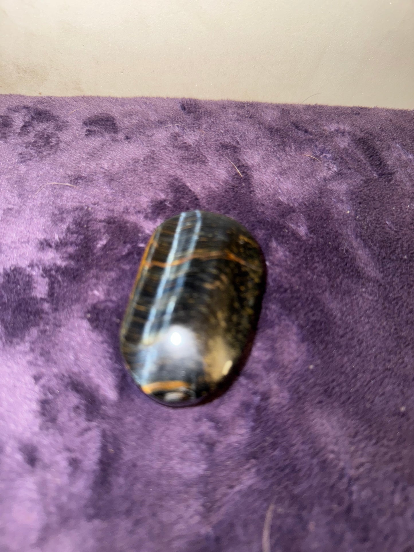 Blue Tiger Eye Palmstones
