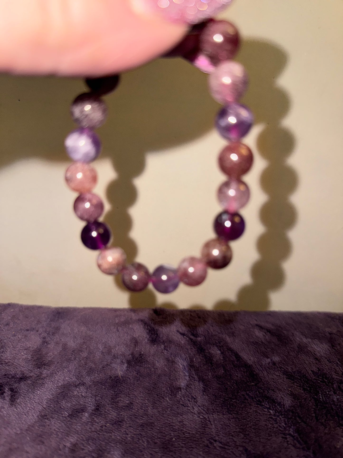 Auralite 23 9.5mm Bead Bracelet