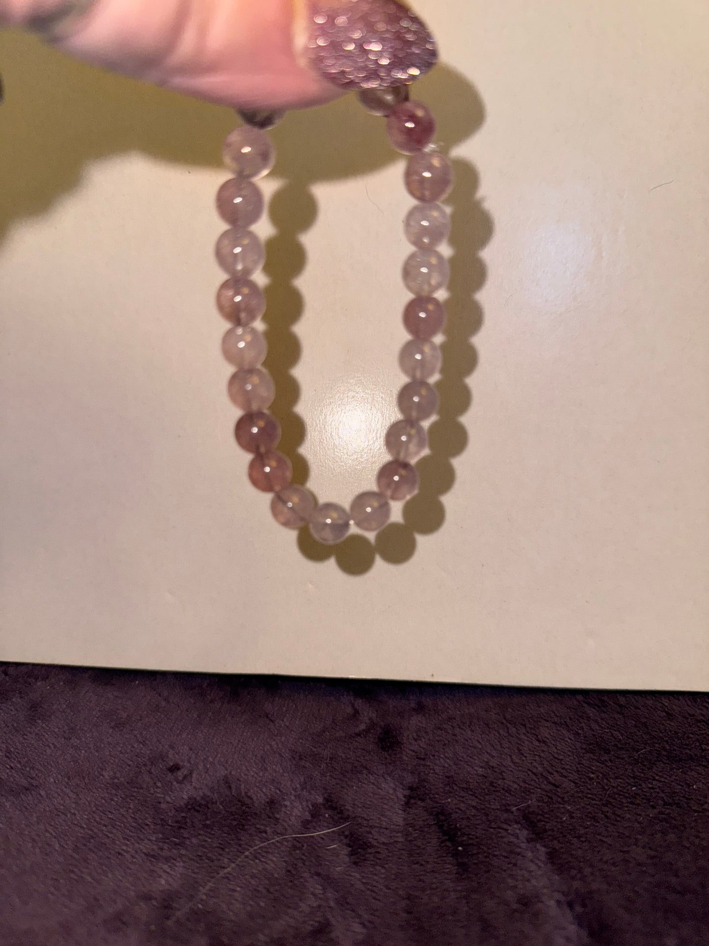 Top Quality Pink Tourmaline 8mm Bead Bracelets