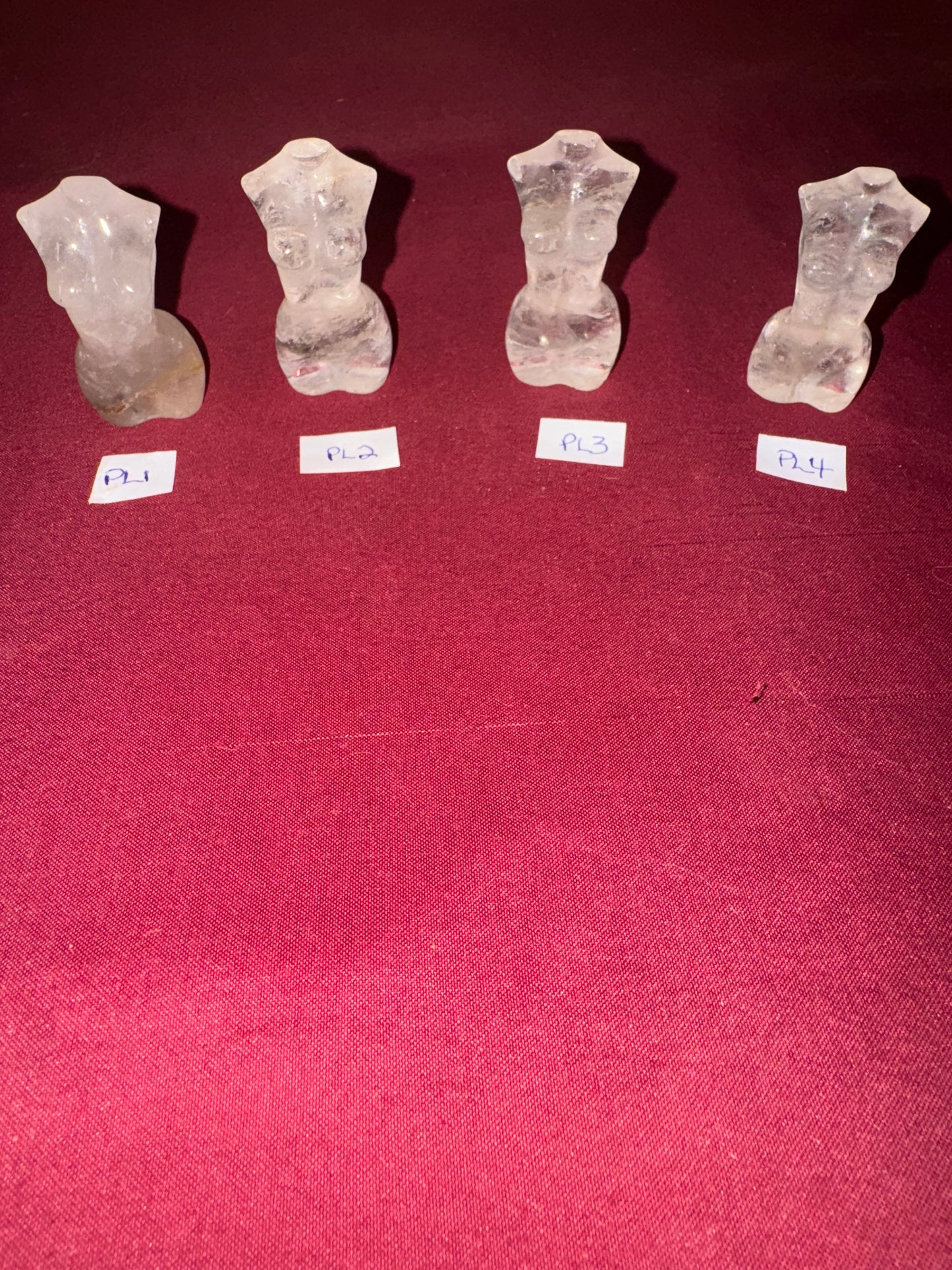 Petroleum Quartz Small Goddess Bodies