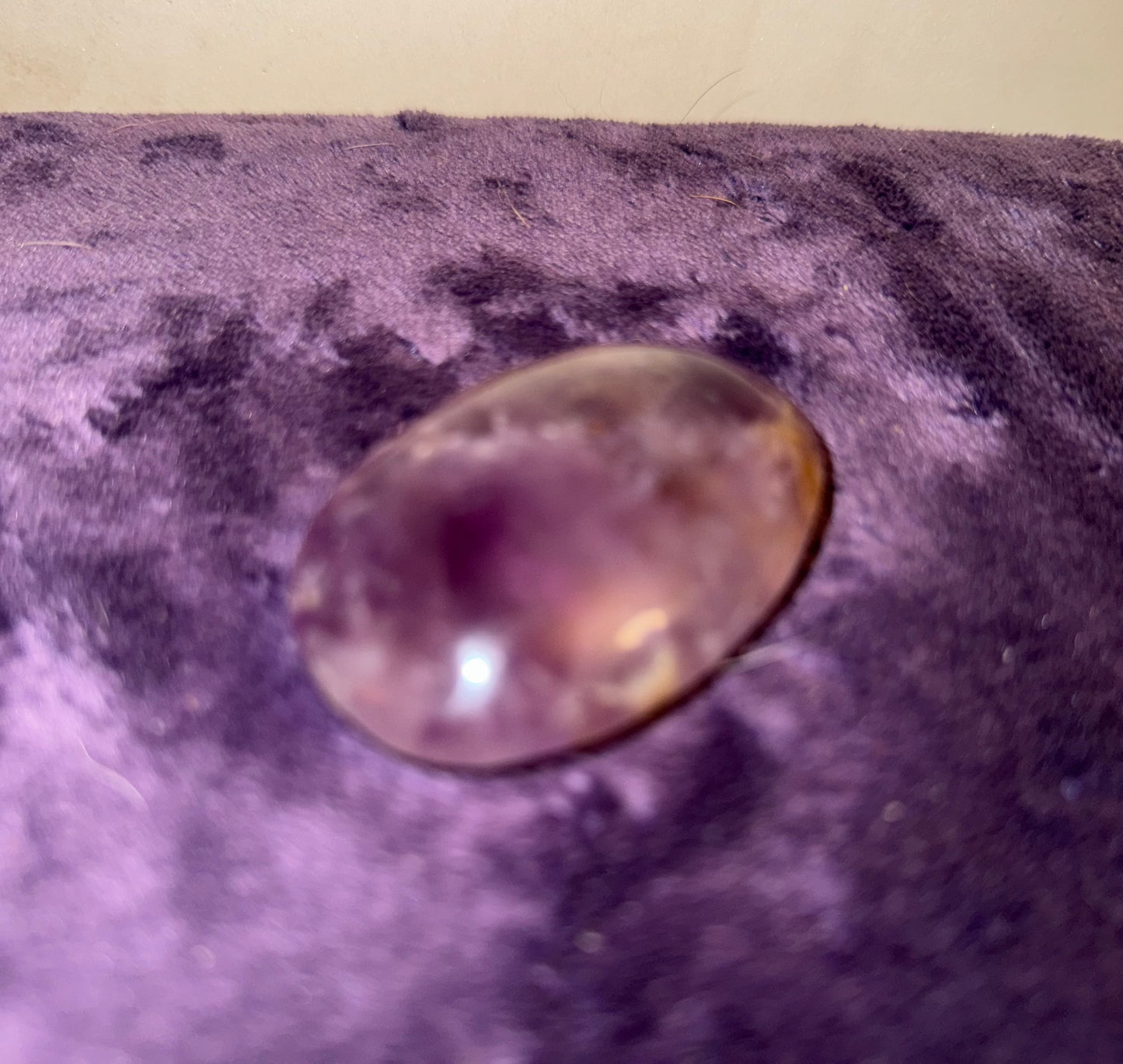 Amethyst Palm Stones
