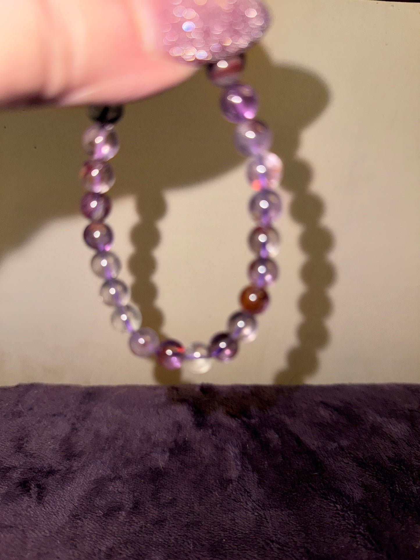 Auralite 23 7.5mm Bead Bracelets