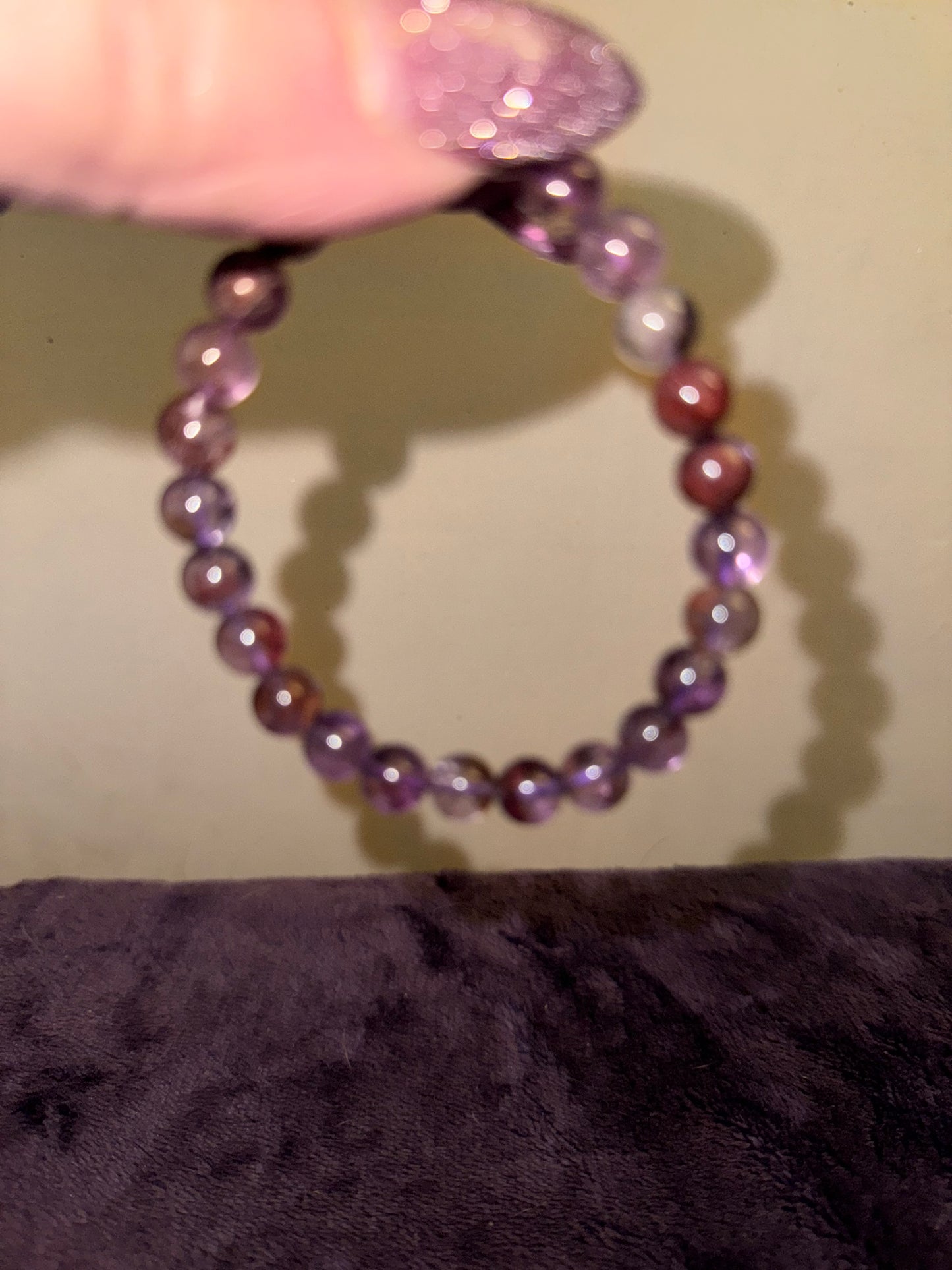 Auralite 23 7.5mm Bead Bracelets