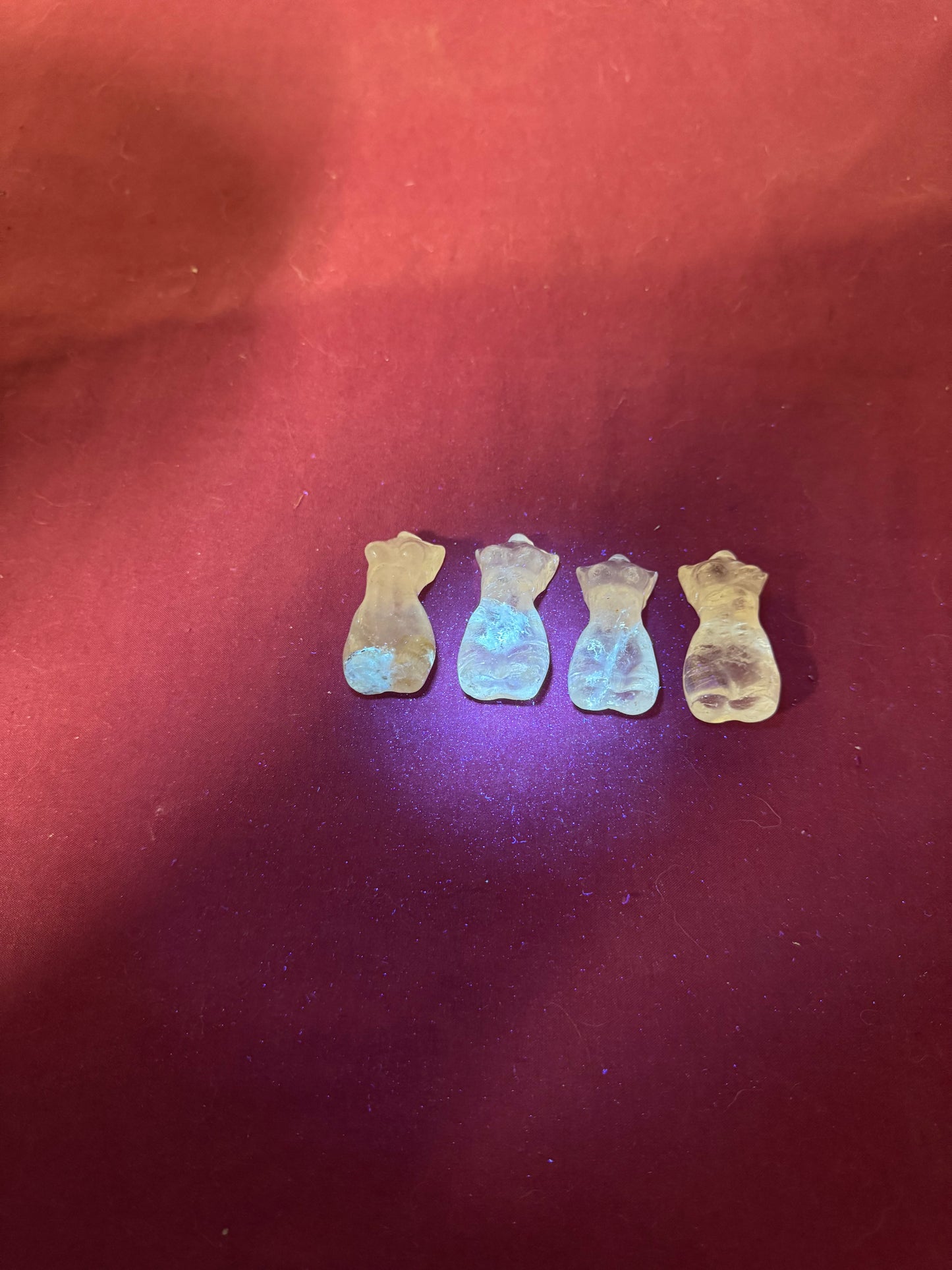 Petroleum Quartz Small Goddess Bodies