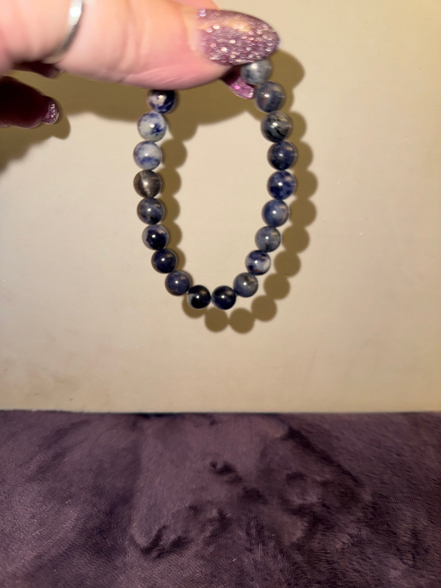Sunset Sodalite 8mm Bead Bracelets