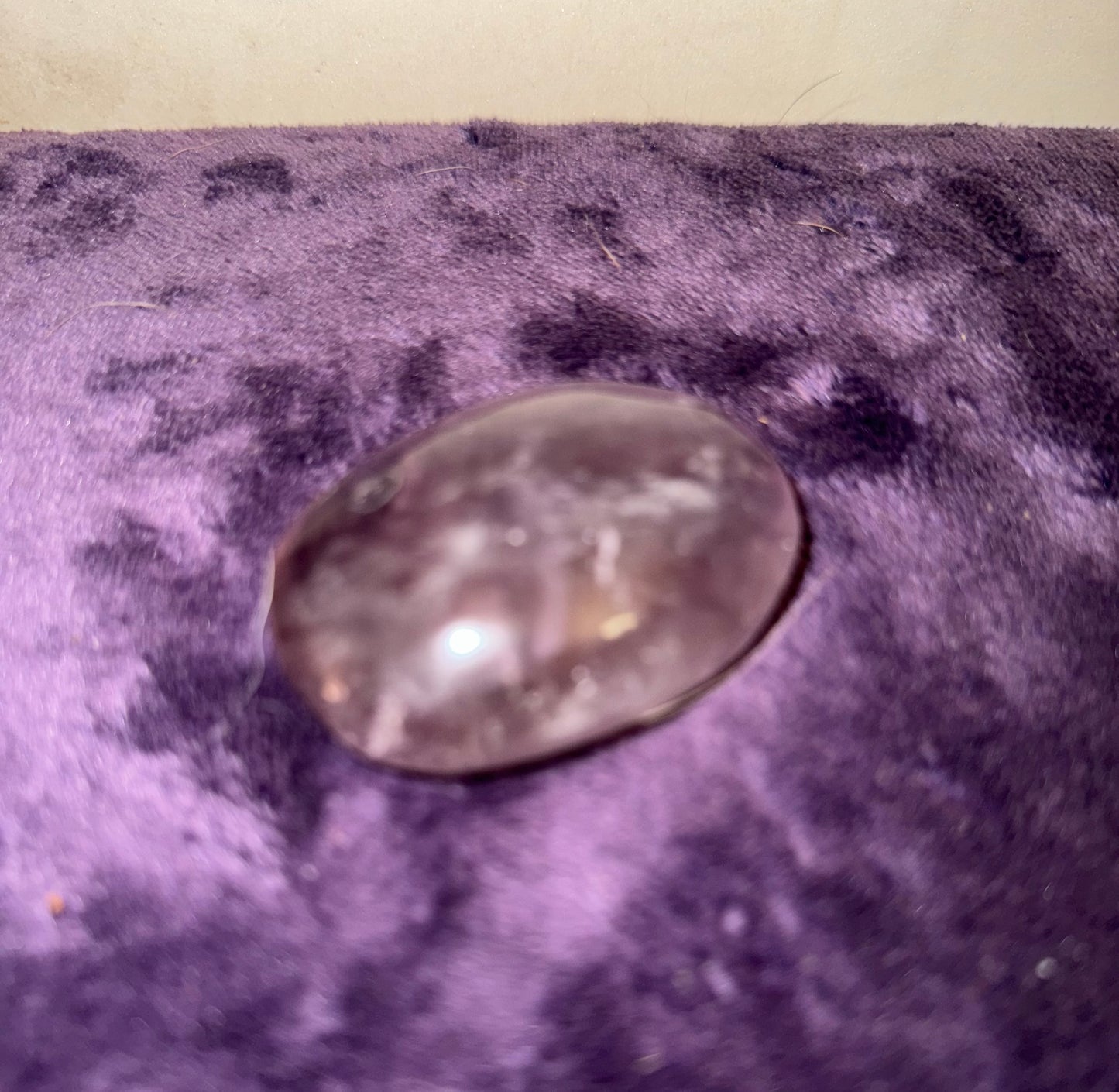 Amethyst Palm Stones
