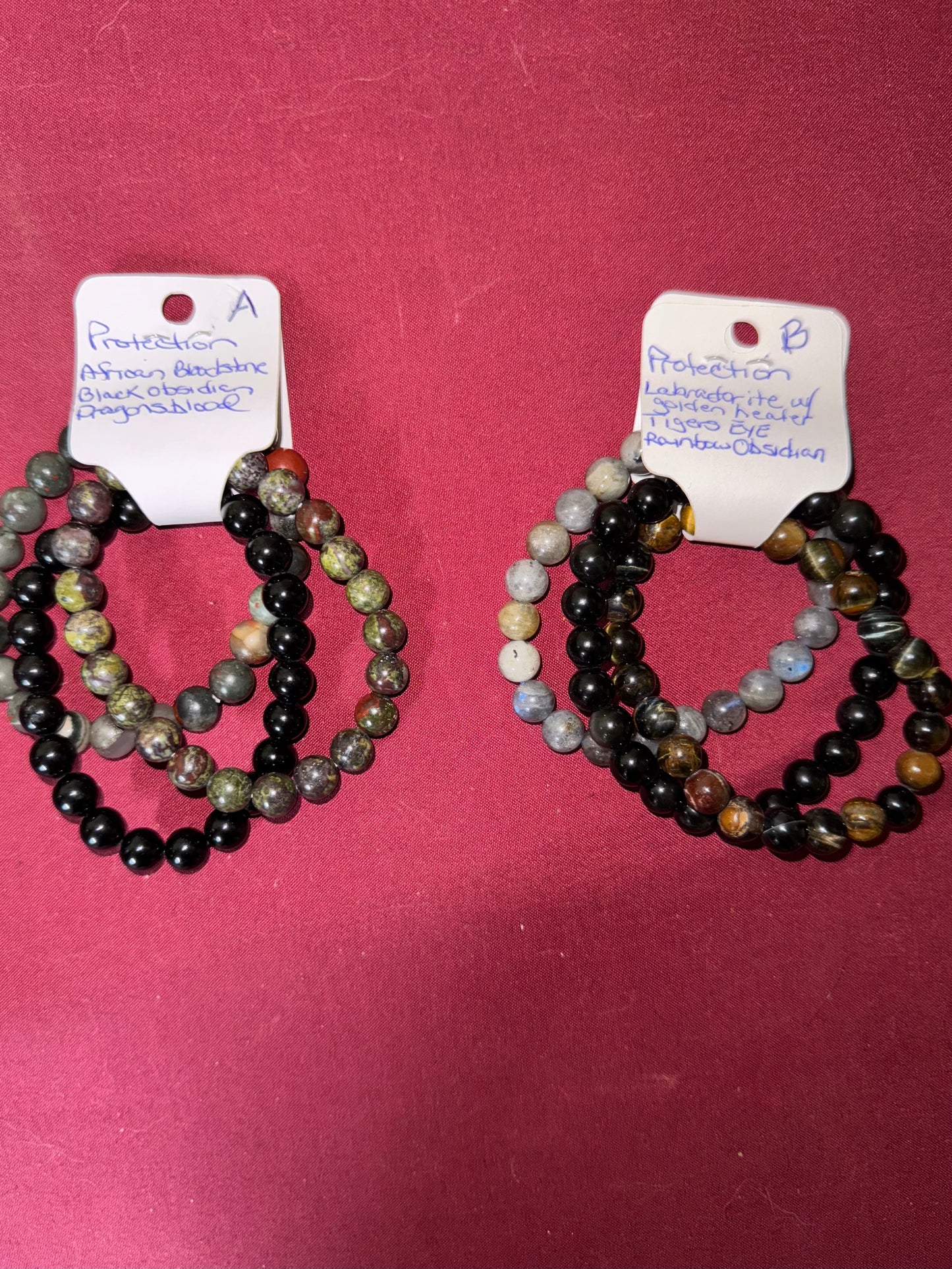 Healing 8mm Crystal Bracelet Sets w/ 3 Free Crystal Tumbles