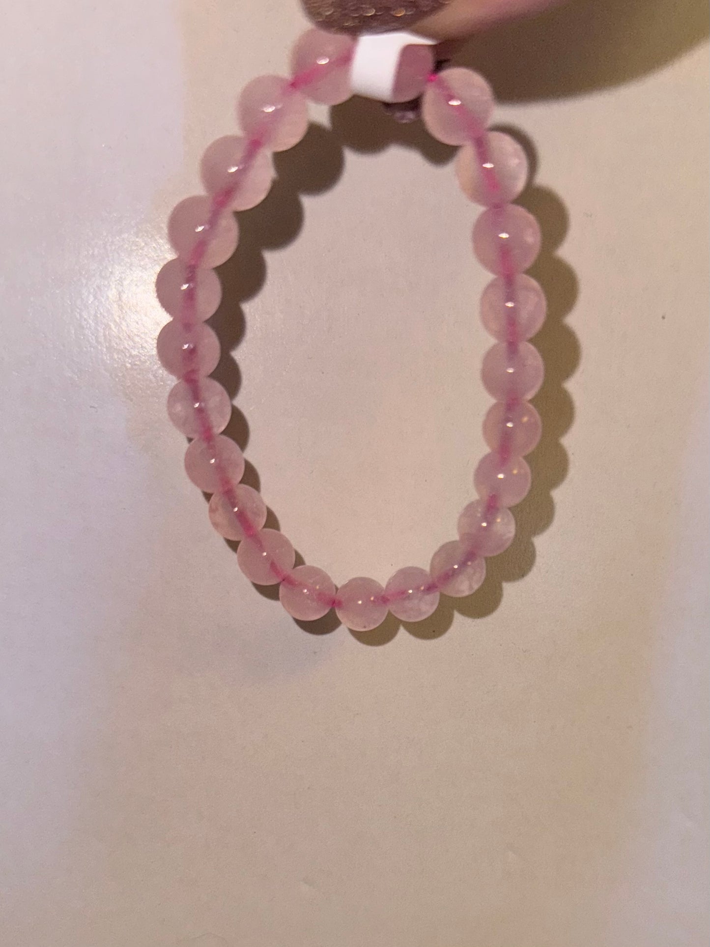 8mm HQ Rose Quartz Bead Bracelets