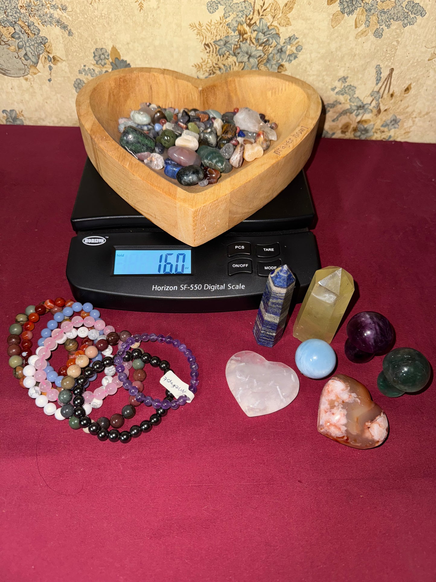 Bella’s Badaz Crystal Confetti 1 lb Portion + Free 8mm HQ Crystal Bracelet + Free Crystal Gift From Us.
