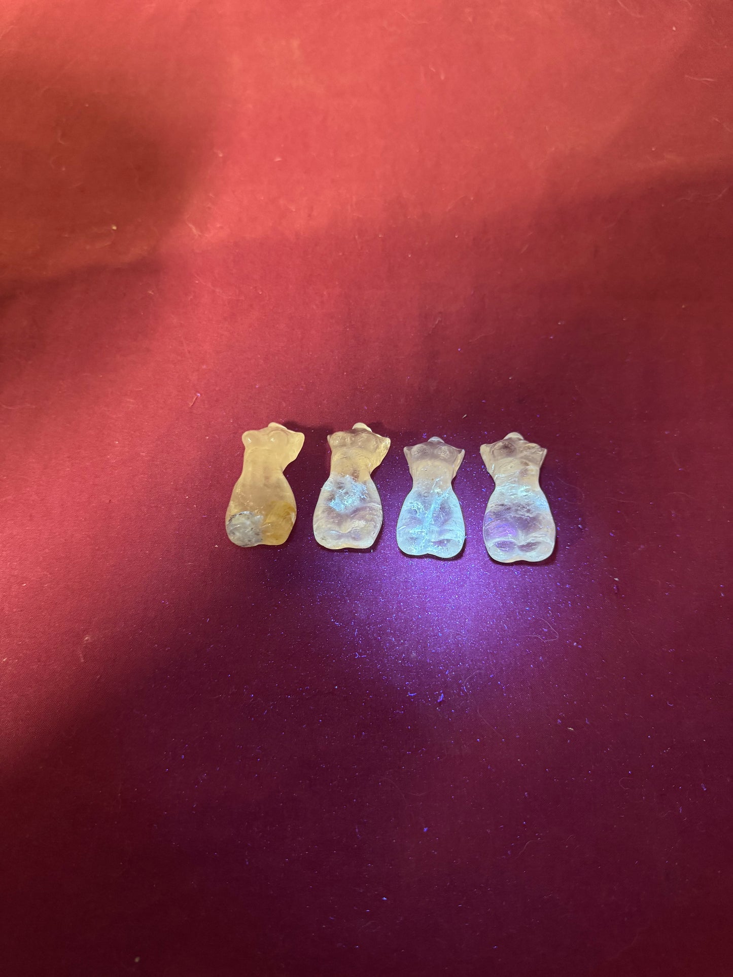 Petroleum Quartz Small Goddess Bodies