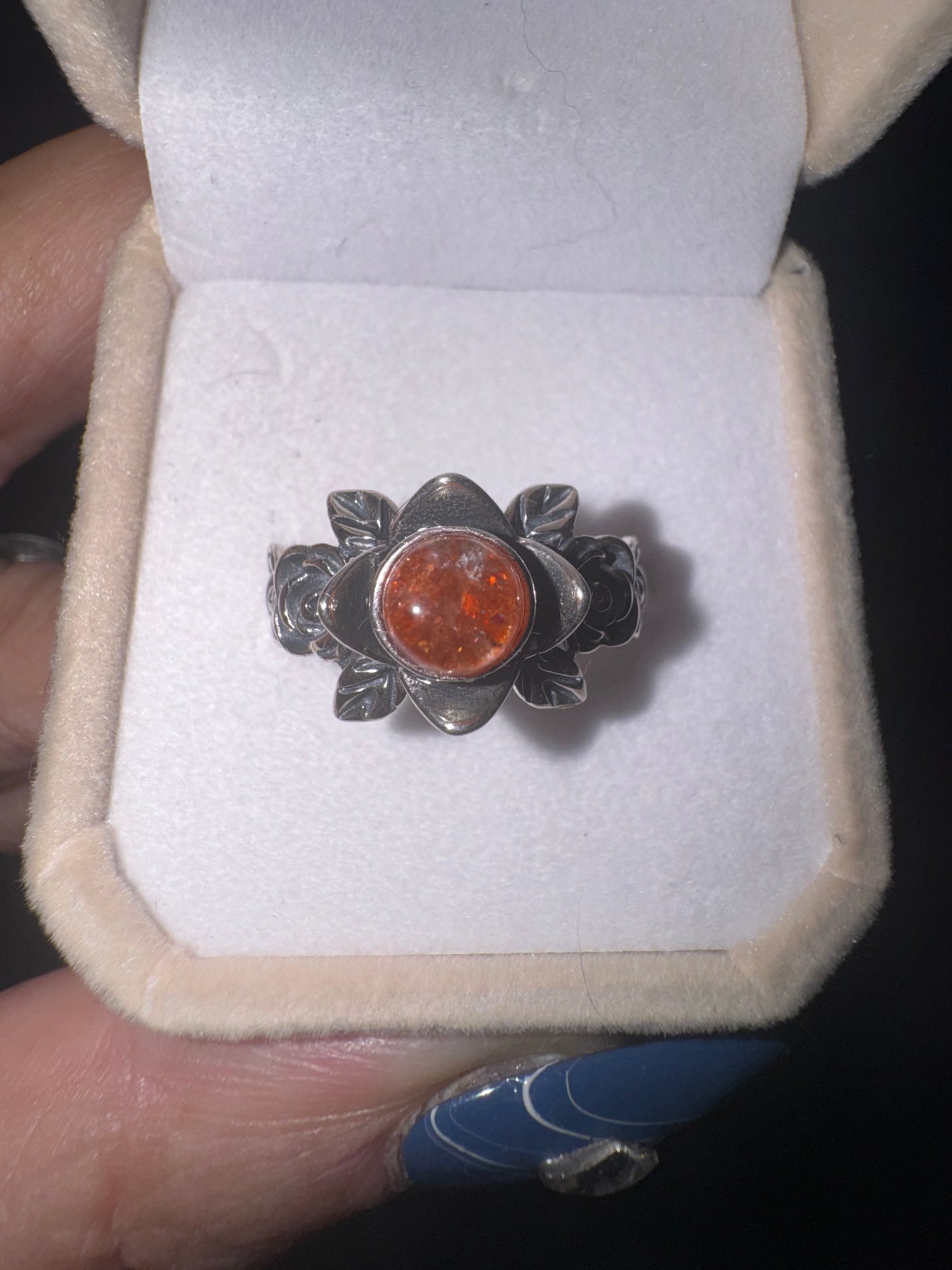 Adjustable Size s925 Crystal Rings
