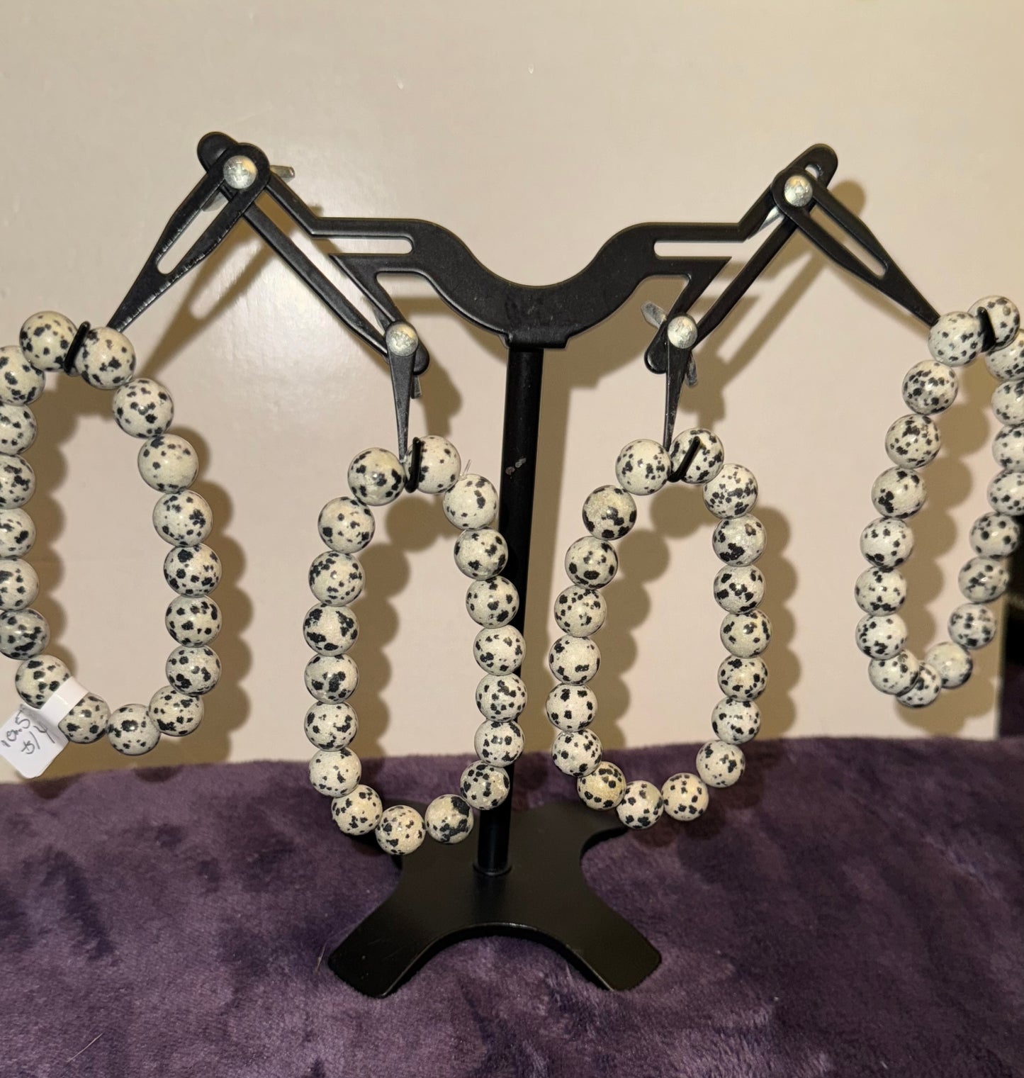Dalmatian Jasper 10.5mm Bead Bracelets