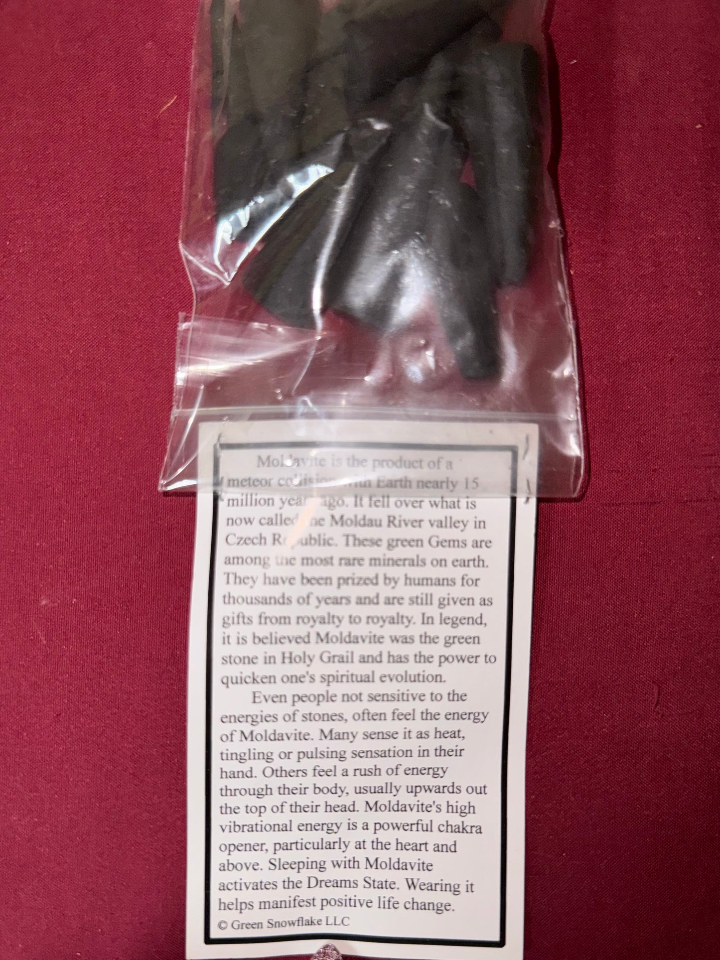 Authentic Moldavite Incense Sticks and Cones