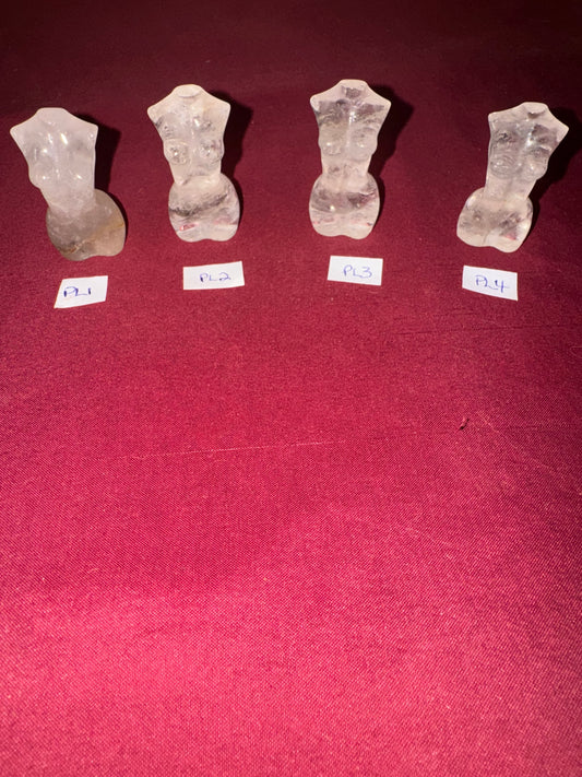 Petroleum Quartz Small Goddess Bodies