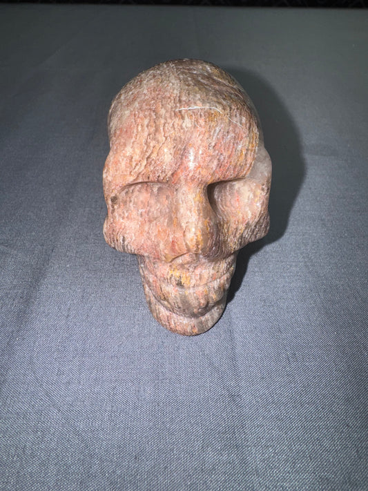 1000 Layer Garden Quartz w/ Some Golden Healer Skull