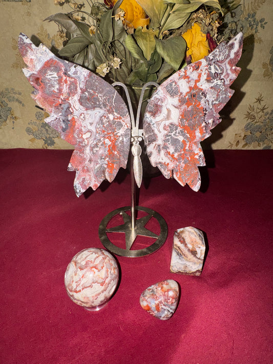 4pc Red Mexican Lace Bundle