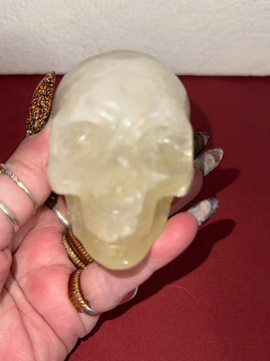 Citrine Skull 3”