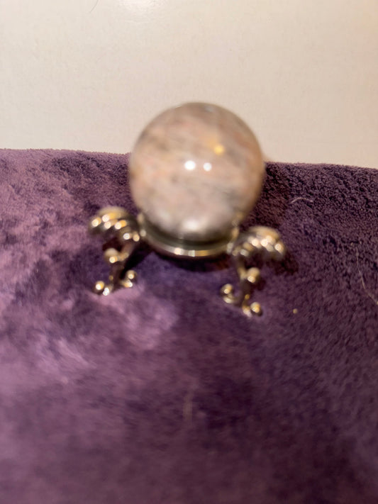 Black Moon Stone Spheres