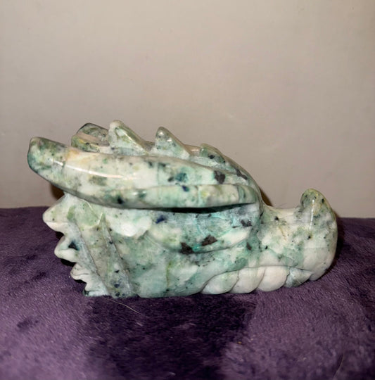 Phoenix Stone Dragon Head