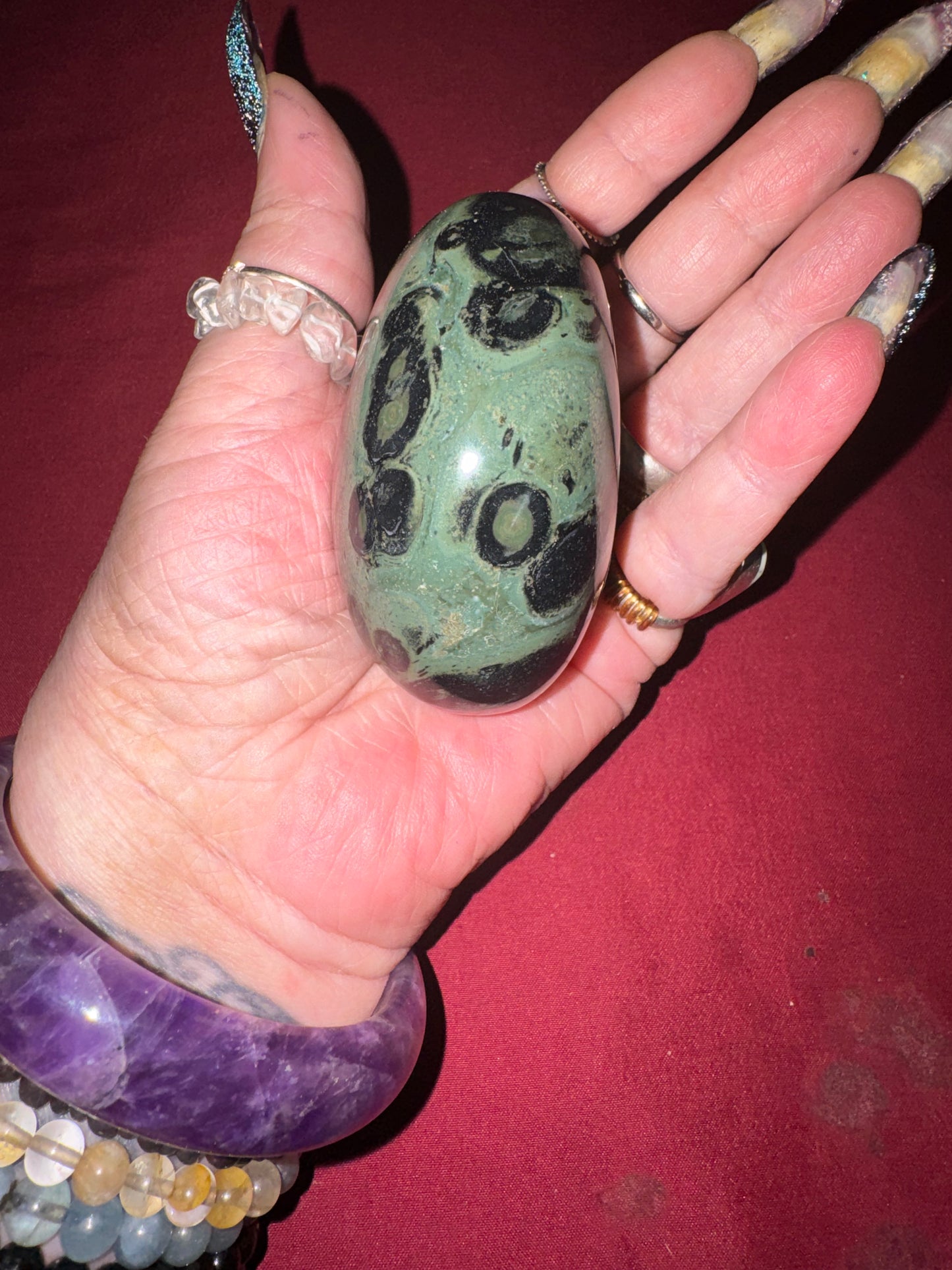 HQ XL Kambaba Palm Stone