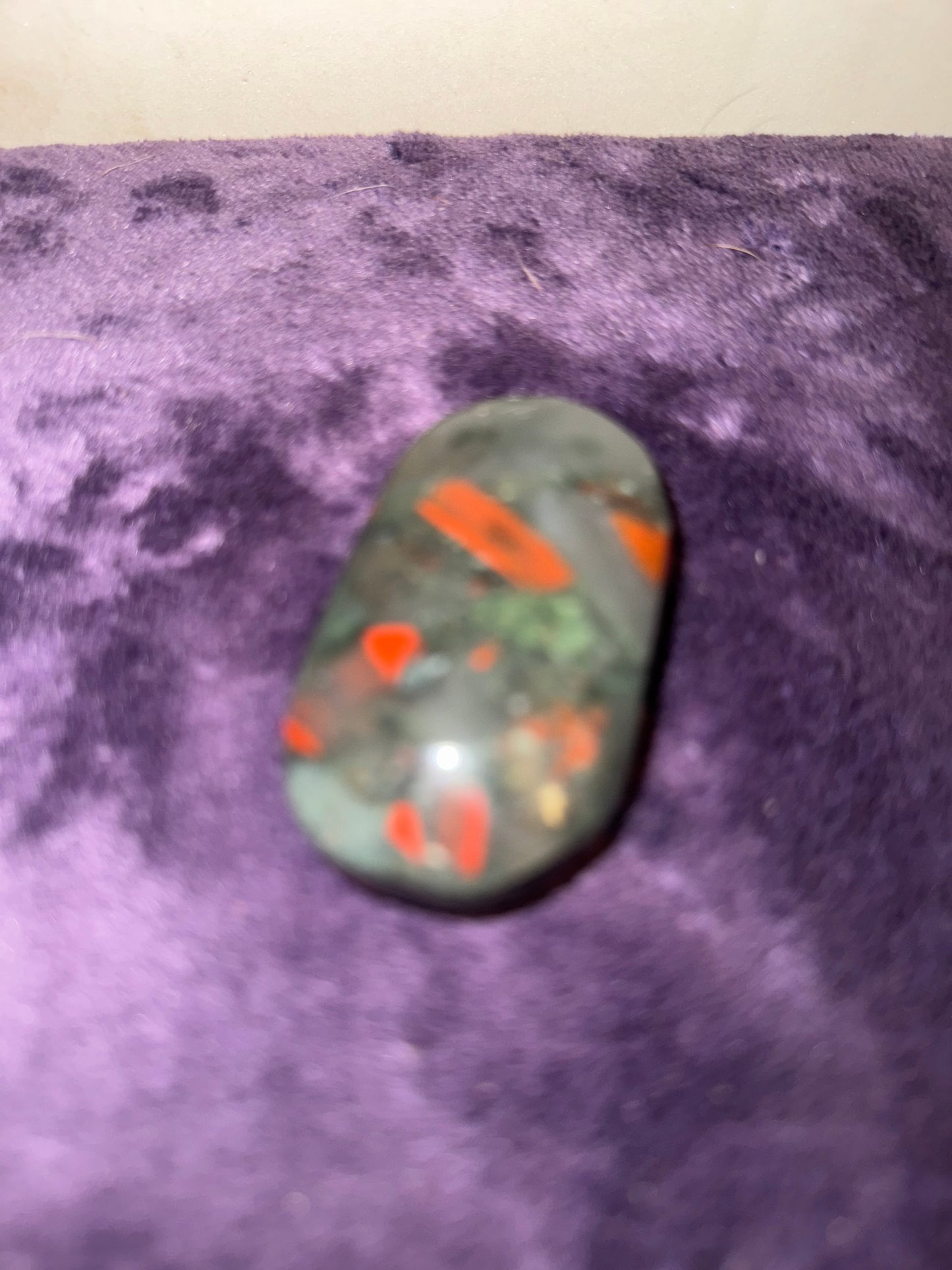 African Bloodstone Palmstones