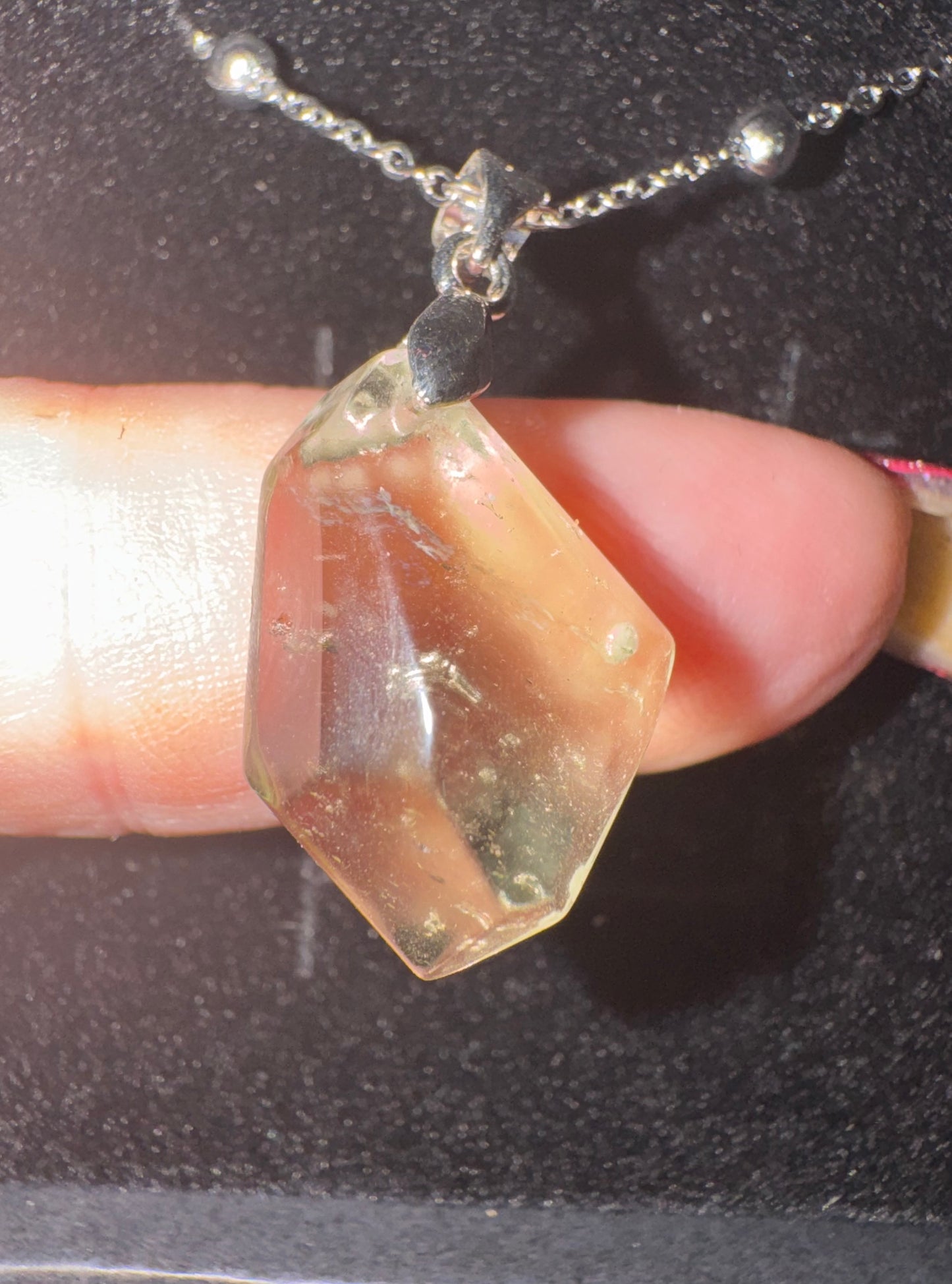Libyan Desert Glass Necklaces. 2 Choices.