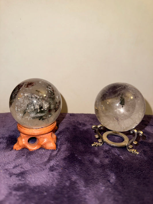 Garden Quartz Spheres