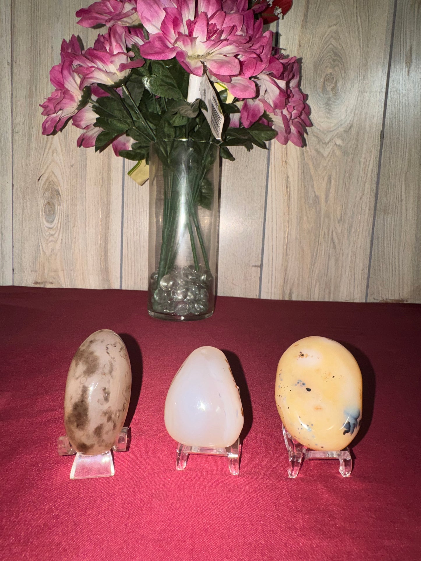 Dendritic Agate Palm Stones