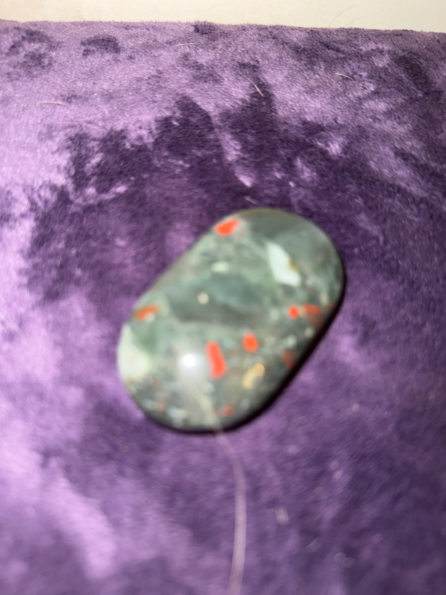African Bloodstone Palmstones