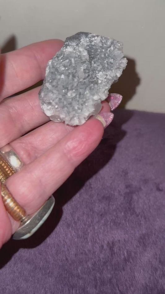 Blade Calcite , Clear Quartz on Sphalerite w/Chalcopyrite