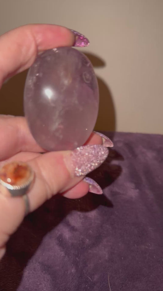 Amethyst Palm Stones