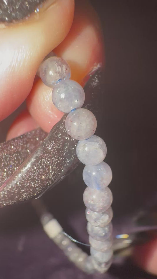 4mm Iolite Bead Bracelets