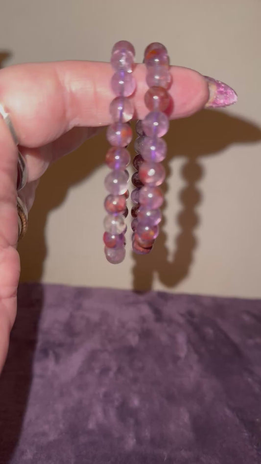 Auralite 23 7.5mm Bead Bracelets