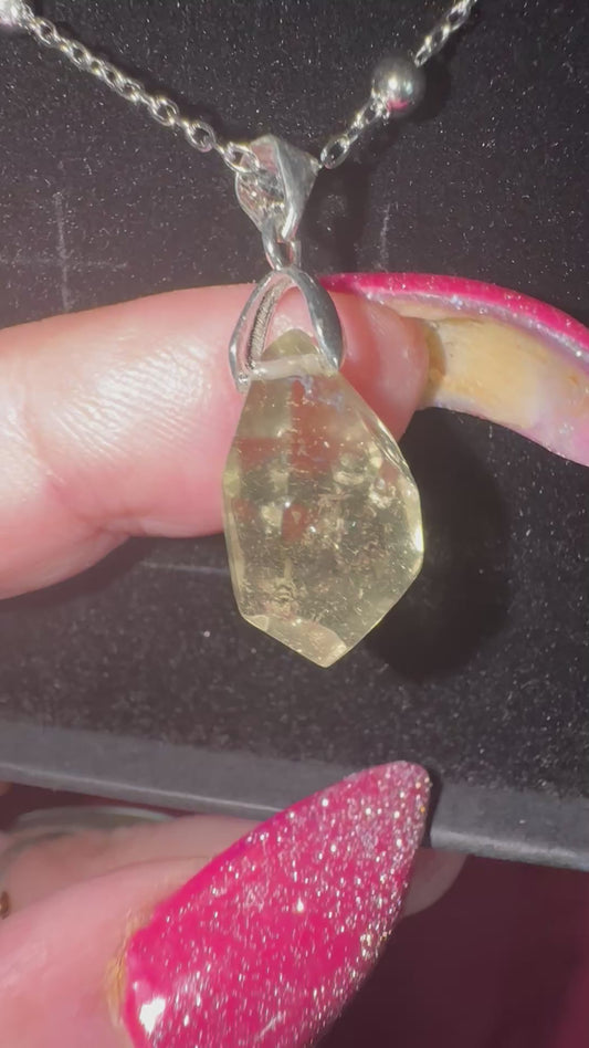 Libyan Desert Glass Necklaces. 2 Choices.