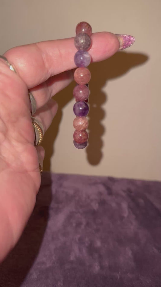 Auralite 23 9.5mm Bead Bracelet