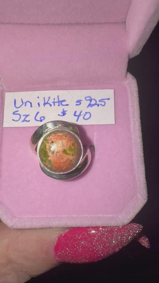 Unikite Fitted Size s925 Ring