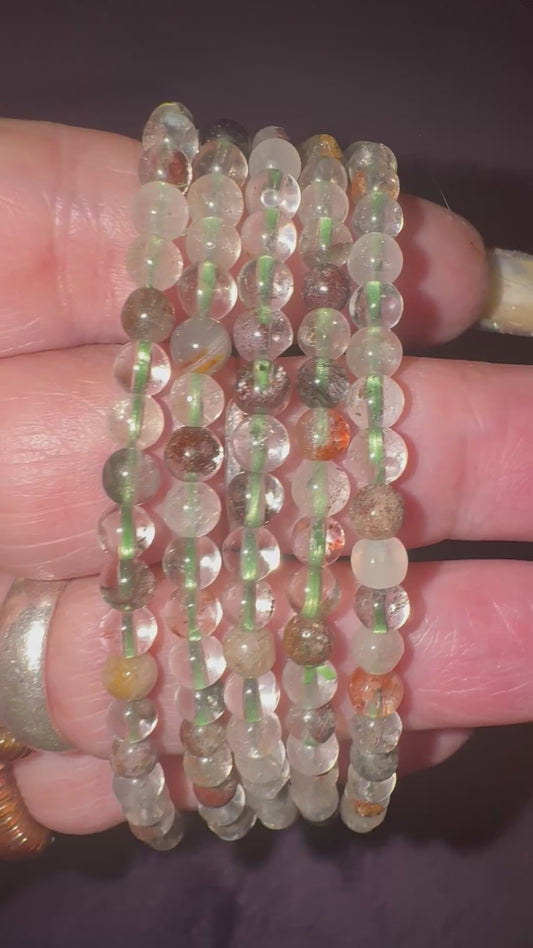 HQ 4 Seasons Garden Quartz Bead Bracelets