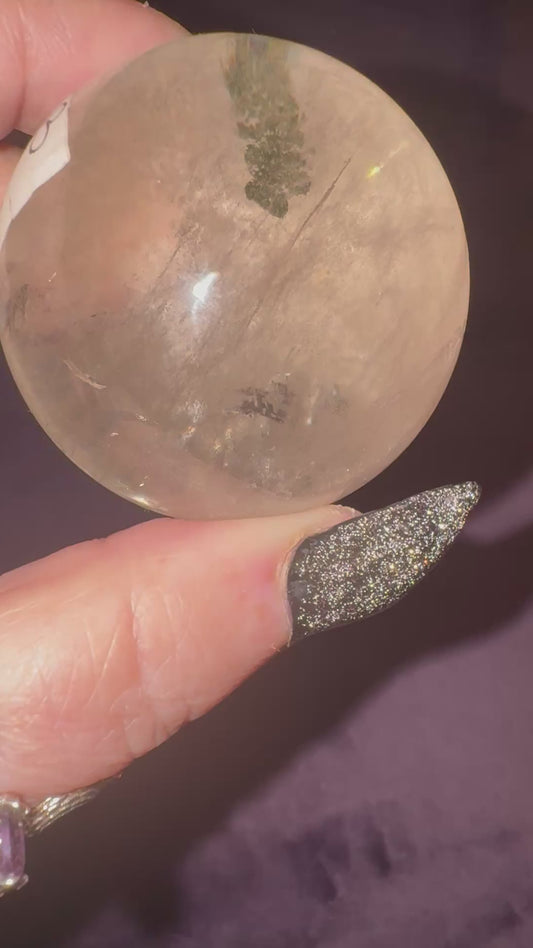 Garden Quartz Sphere 2” Diameter